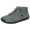 Army Green, variant on Mens Soft Suede High Top Ankle Boots Lace Up Flexible Sole Non Slip Outdoor Casual Walking Daily Wear Shoes