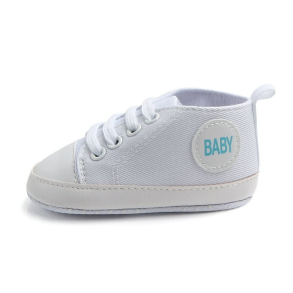eczipvz Toddler Shoes Sports The First Walkers Prewalker Shoes Non-Slip Colour Toddler Floor Girls Soild Barefoot Little Girl Slip on Shoes,White