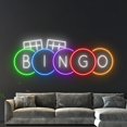 thumbnail image 3 of Handmadetneonsign Bingo Game Neon Sign, Game Player Wall Art Decor, Gaming Room Wall Decor, 3 of 4
