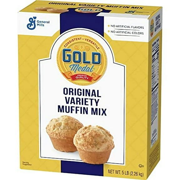 Original Variety Muffin Mix by Gold Medal | 5 Pound Box