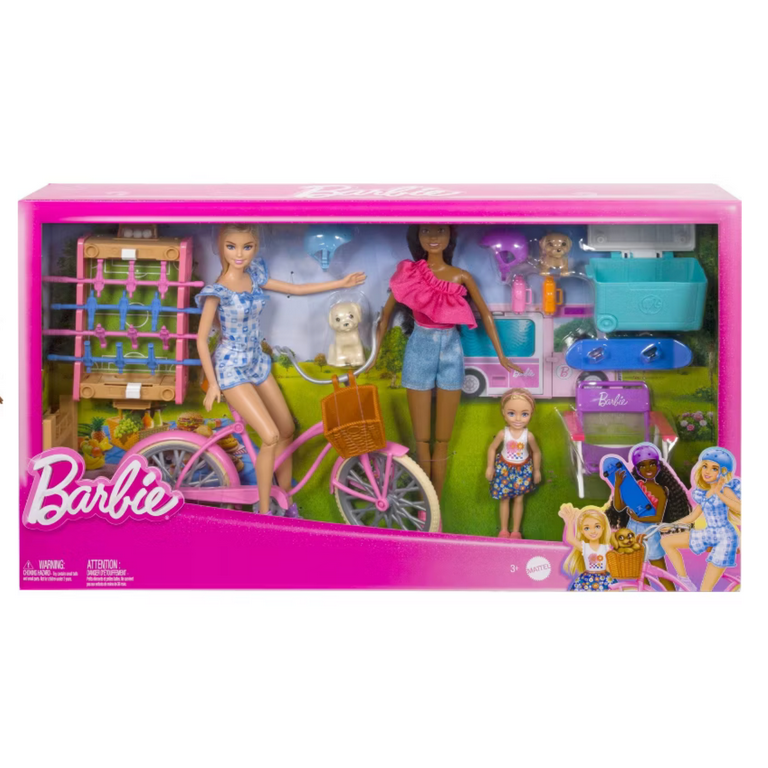 Barbie Backyard Fun Doll Playset with 3 Dolls - Walmart.com