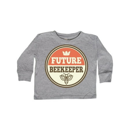 

Inktastic Future Beekeeper Honeybee Beekeeping Gift Toddler Boy or Toddler Girl Long Sleeve T-Shirt