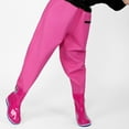 thumbnail image 2 of Lightweight Youth Fishing Waders Slip Resistant Boots for Outdoor Adventures Pink, 2 of 8