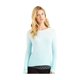 thumbnail image 1 of Aeropostale - Camiseta gráfica para mujer con corte degradado en la espalda, azul, grande, 1 of 3