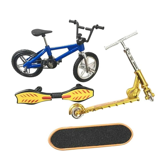 Toys Set Finger Bikes Scooter Tiny