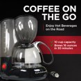 Schumacher Coffee Maker 12V Works with Vehicle Outlet or Power Converter