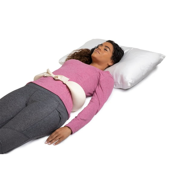 The Original McKenzie night roll by OPTP Low Back Pillow for Sleeping and Round Back Support Pillow for Spine and Side Support Size Large Extra Large Walmart Business Supplies