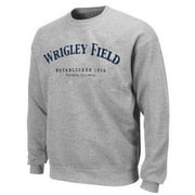 Wrigley Field Grey Crewneck Sweatshirt by ThirtyFive55