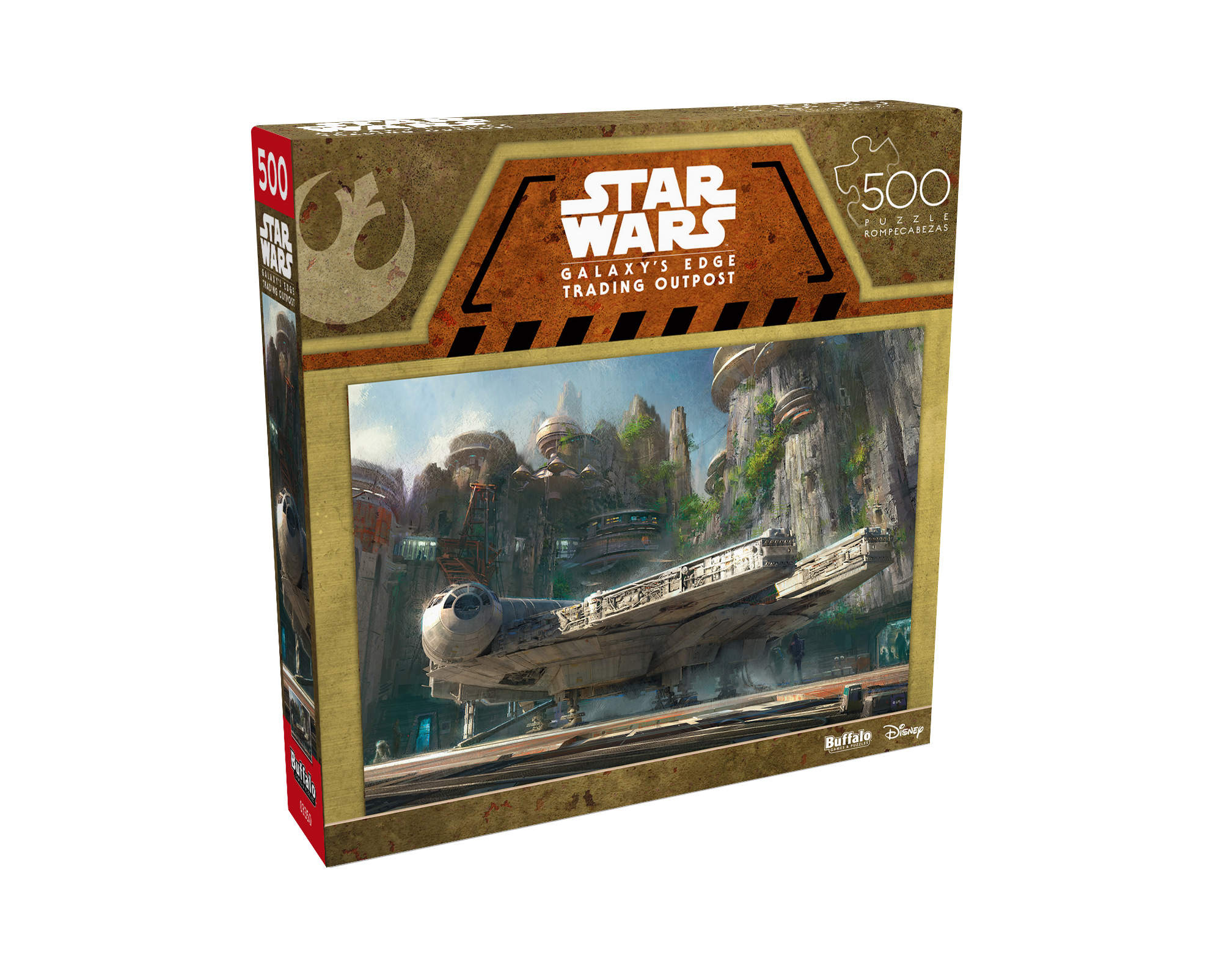 Buffalo Games 500-Piece Star Wars Galaxy's Edge Trading Post Jigsaw Puzzle