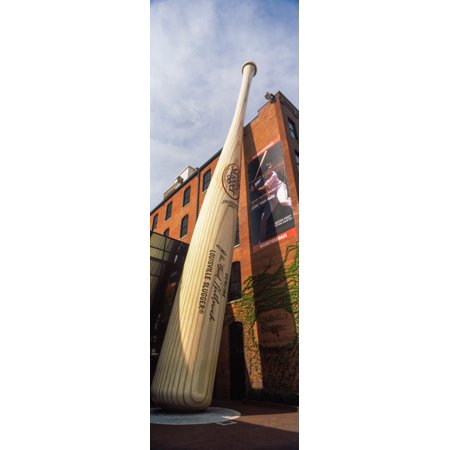 Giant Baseball Bat Adorns Outside Of The Louisville Slugger Museum