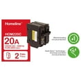 thumbnail image 4 of Square D HOM220C Double Pole Circuit Breaker, 20 Amp, 4 of 7