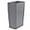 Gray, variant on Minekkyes 3-Pack Black 4.5 Gallon Plastic Trash Can Wastebasket, Garbage Container Bin