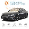 thumbnail image 4 of Kdxio Bees And Rainbows Print Windshield Sun Shade, Foldable Sun Blocker for Car,Truck,SUV Automotive Interior Sun Protection,Reflective Shade for Front Windshield(Medium), 4 of 6