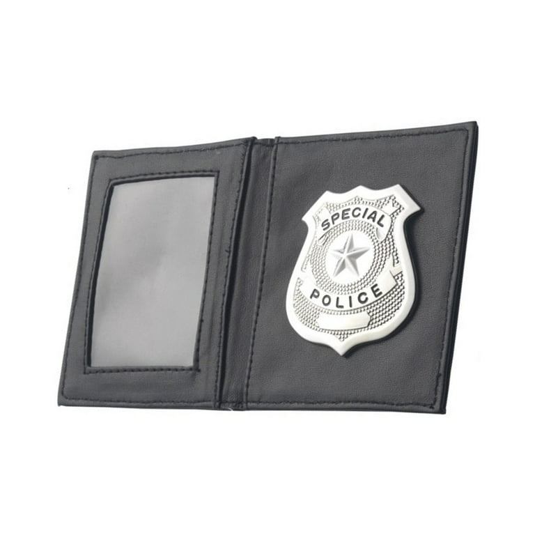 Police Badge Adult Silver Police Badge Adult Silver