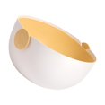 thumbnail image 1 of Double Drain Basket Plastic Fruits Washing Strainer Container Hotel Cafe Kitchen Draining Colander with Handle Reusable, 1 of 9