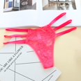 thumbnail image 3 of Hvobtty Culottes String en Dentelle pour Femmes, Mode pour Femmes Broderie Gaze Transparente Taille Basse G-string Pantalons Pans String, 3 of 3