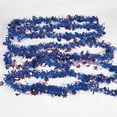 thumbnail image 4 of Patriotic Tinsel Garland - Party Decor - 1 Piece, 4 of 5