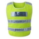 thumbnail image 1 of Chaleco de seguridad de color ajustable, reflectante de alta visibilidad para advertencia de seguridad. Amarillo, 1 of 7