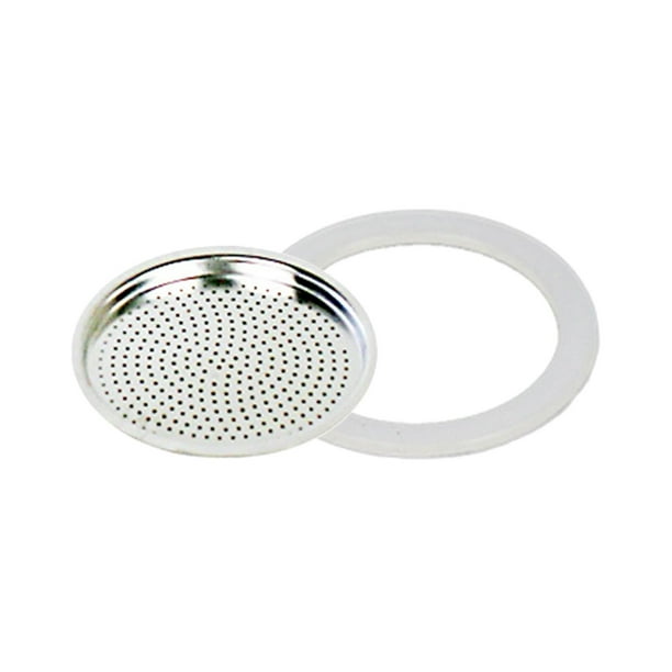 Anillos de sellado con filtro Junta de arandela flexible universal profesional para Moka para 2 Copa