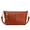 Brown, variant on Jiibva Women Small Crossbody Bags Leather Zipper Purses and Handbags Shoulder Bag Satchel with Adjustable Strap and Multi Pockets