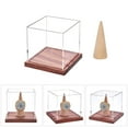 thumbnail image 2 of YongCo Clear Acrylic Rings Display Box for Championship Rings Wood Base Box for Sports Collectibles Easy Installation, 2 of 9
