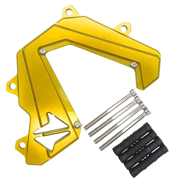 Cubierta protectora de cadena de piñón delantero DYNWAVEMX para motocicleta 2013 2014-2017 Oro