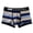 Navy Blue, variant on rygai Men Boxers U Convex Breathable Striped Underwear Contrast Color Protective Wide Band Elastic Waist Men Underpants Men Clothes,Navy Blue,3XL