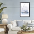thumbnail image 2 of Stupell Industries Sea Of Cortez Sailboat Black Framed Floater Canvas Wall Art design by Andrew Talbot, 31 x 21, 2 of 9