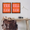 thumbnail image 3 of Stupell Industries Funny Cowgirl Phrases Typography Painting Black Floater Framed Canvas Art Print Wall Art, 25 x 31, Set of 2, 3 of 10