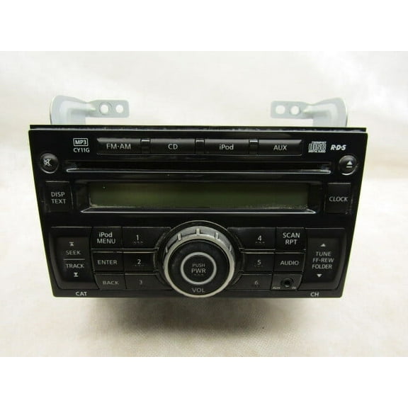 Pre-Owned 2011-2014 Nissan Juke AM FM CD Radio Receiver OEM LKQ - Verify Specific Vehicle Fitment In Description - (Good)