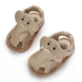 thumbnail image 2 of Baby Girls Boys Sandals Cute Cartoon Elephant Non-Slip Mules, 2 of 7