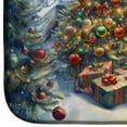 thumbnail image 4 of Fox Terrier and Santa Claus Dish Drying Mat 14 in x 21 in, 4 of 7