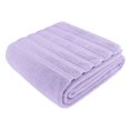 thumbnail image 5 of American Soft Linen Luxury 35x70 Jumbo Large Bath Towel, 100% Cotton Turkish Bath Towel Sheet, Lilac, 5 of 9
