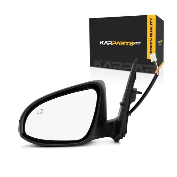 For Toyota Corolla Sedan 2014-2019 Door Mirror Driver Side | Power | Heated | Paint To Match | Replacement For 87940-02F30-C0 | TO1320294