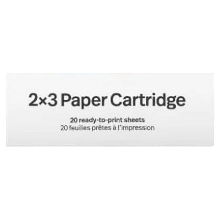Polaroid Hi-Print 2 x 3 Paper Cartridges - 5 Pack, 100 Sheets - with Two