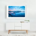 thumbnail image 2 of Puffs Of Orange - San Diego California Photography White Framed Wall Art Print 16 x 24 inches, 2 of 3
