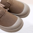 thumbnail image 6 of THDHVS Womens Casual Shoes, Plus Size Women Slip On Chunky Snow Boots Fleece Lined Slimming for Fashion Coffee, 6 of 10