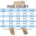 thumbnail image 2 of Men’s Relaxed Fit Elastic Waist Drawstring Pants Lightweight Casual Straight Leg Trousers with Pockets for Everyday Wear, 2 of 7