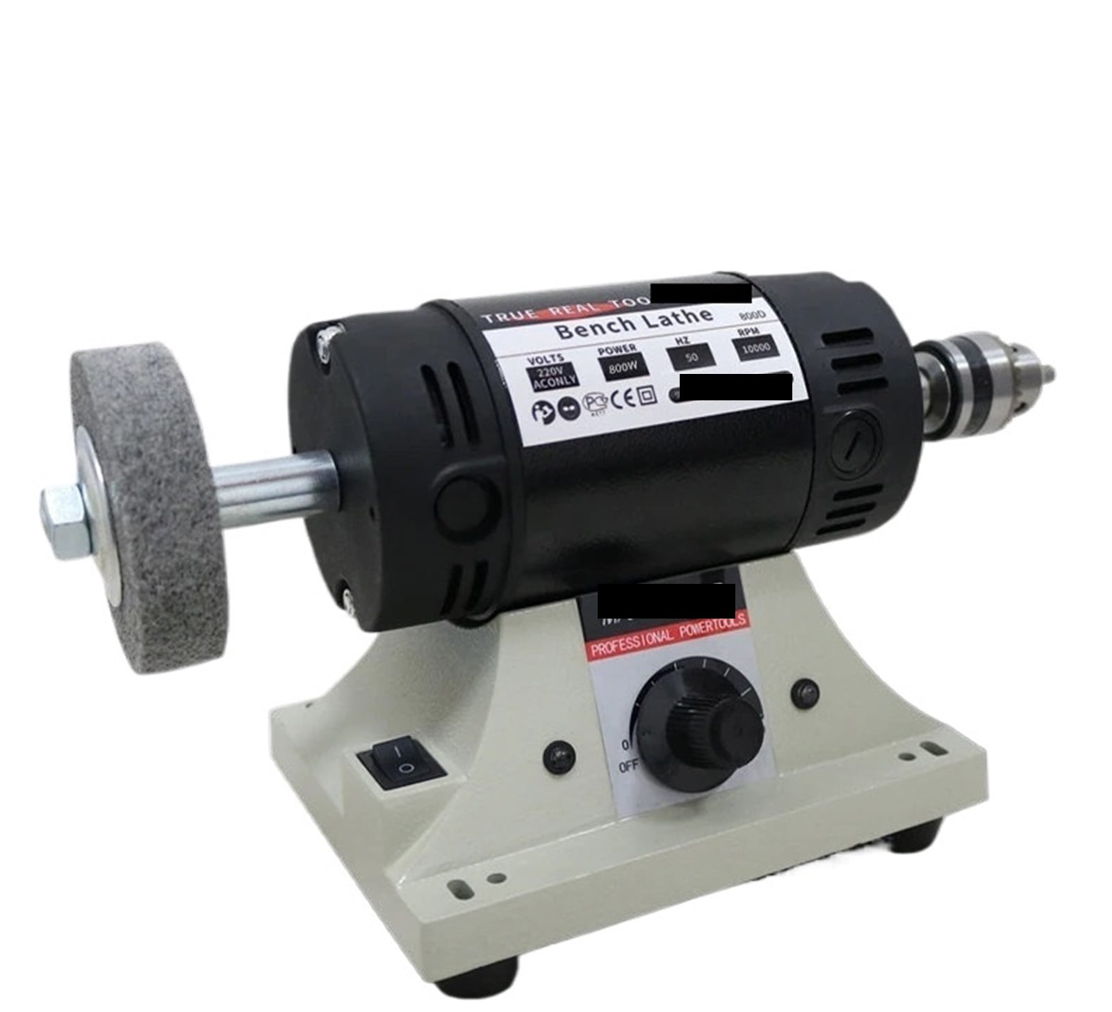 800W High-Power Bench Grinder Electric Eoodworking Jade Carving Polishing Machine Grinder 0.3-4mm Flexible Shaft Handle ,Easy to Use