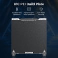 thumbnail image 2 of Placa de construcción Creality K1C PEI 235x235 mm, sin modelo fácil magnético suave, 2 of 8