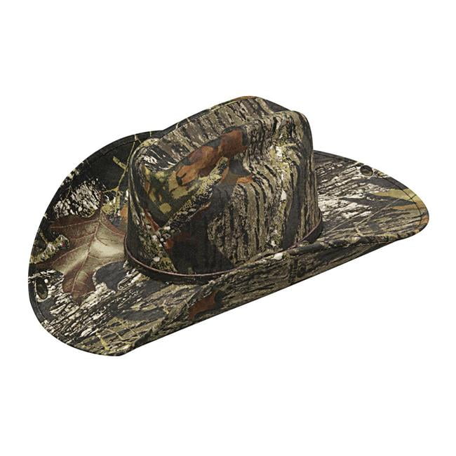 Twister T714002227.625 Camo Cowboy Hat, Mossy Oak Size 7.625