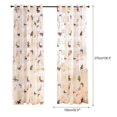 thumbnail image 4 of Butterfly Printing Light Permeable Balcony Living Room Curtain And Window Screen Floral Butterfly Sheers For Living Room Bedroom Kitchen Home Polyester Curtains,A,Other, 4 of 9