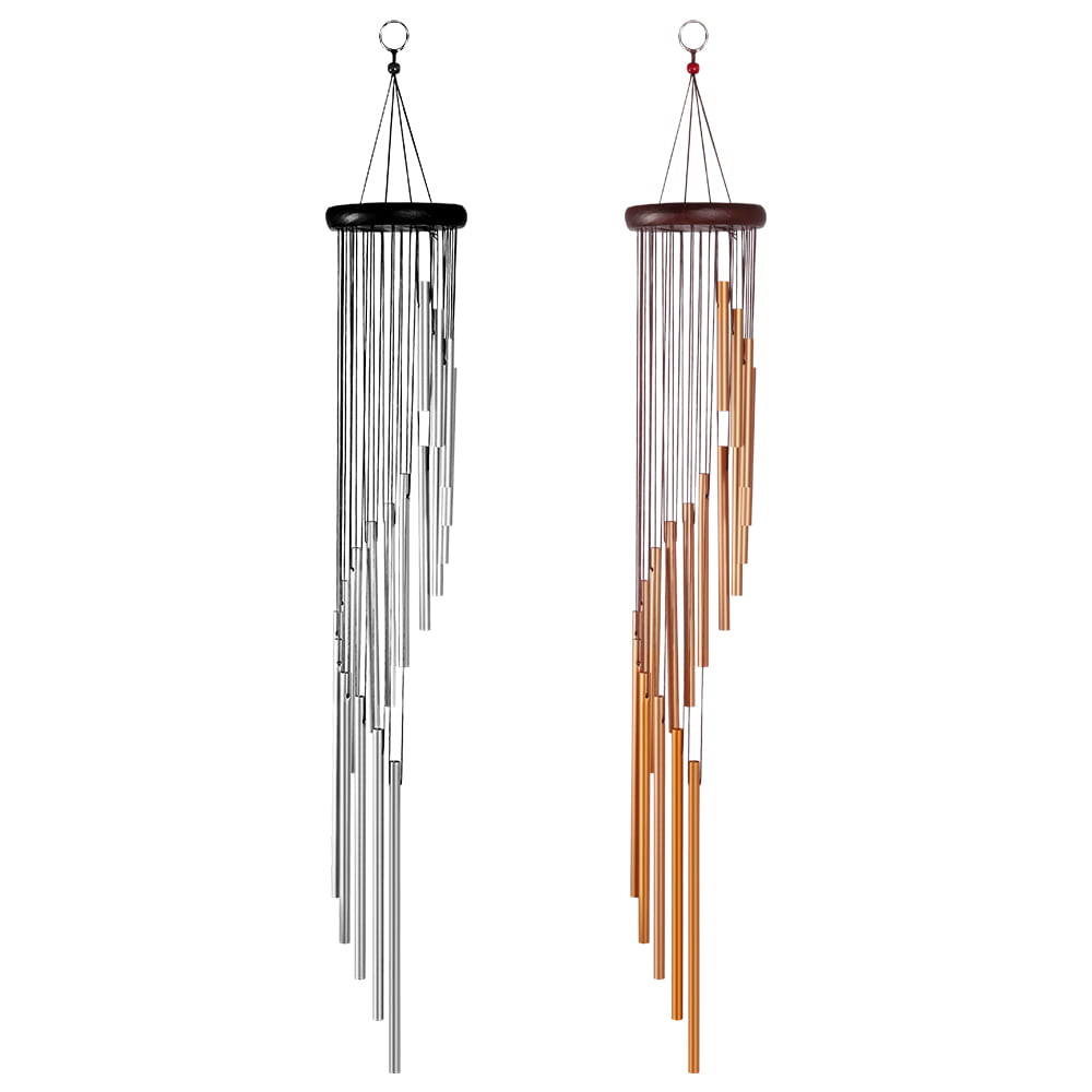 35" Wind Chimes Aluminum Tubes Hanging Ornament Home Outdoor Garden Yard Decor 