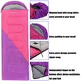 thumbnail image 6 of Tesleader Sleeping Bag for Adults and Kids,Backpacking Sleeping Bag for Cold Weather(Left Zipper), 6 of 7