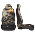 thumbnail image 3 of Yiaed Noble Style Bald Eagle Print Car Seat Covers,Universal Auto Seats Protector Fits for Car,SUV Sedan,Truck,Automotive Seat Covers & Accessories(Two packs), 3 of 7