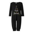 thumbnail image 2 of KOMOO Christmas Pajamas for Family Christmas Tree Print Xmas Matching Pjs Family Sleepwear Set, 2 of 9