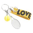 thumbnail image 1 of 2x Mini llavero deportivo de metal, preciosos regalos de voleibol para entrenadores, llavero de pelota de raqueta, llavero de pelota de tenis, Hugo Llavero, 1 of 10