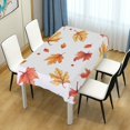 thumbnail image 4 of Yayeee Tablecloths 54" x 72" Rectangle Wrinkle Resistant Party Table Cover, Watercolor Autumn Leaves, 4 of 8
