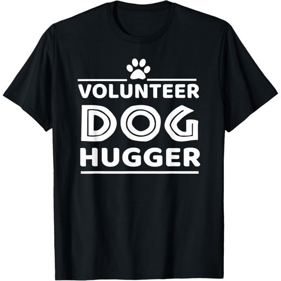 Animal Shelter Volunteer Shirt Dog Rescue T-shirt T-Shirt men and women can wear, black, white, gifts