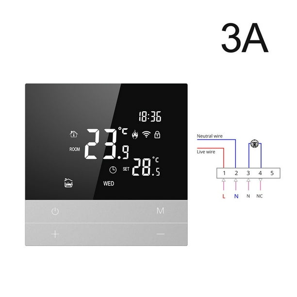 Smart WiFi Thermostats for Electric Underfloor Heating Programmable